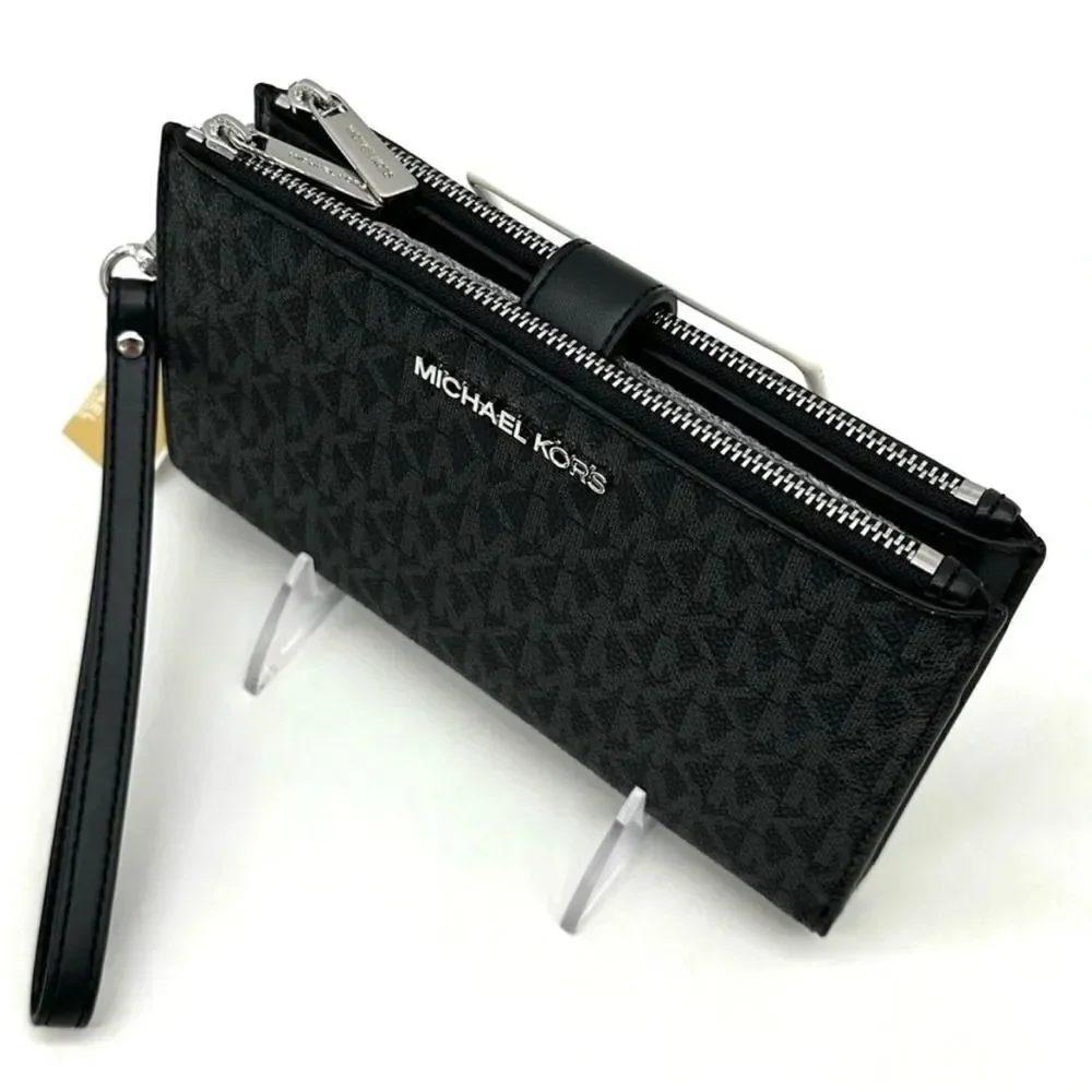 Michael Kors Black Wristlet Wallet